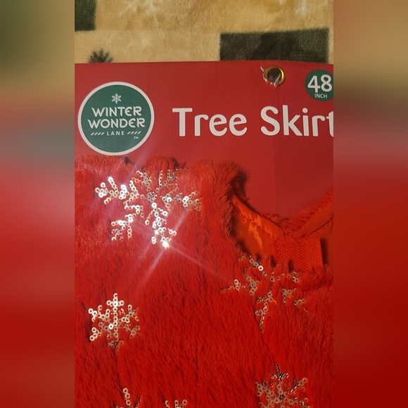 Christmas Tree Skirt 48 inch by Winter Wonder Lane - Picture 3 of 4